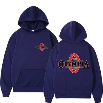 OLYMPIA-Sudadera con capucha para hombre y mujer, ropa deportiva informal de lana, estilo Harajuku, gimnasio Fitness