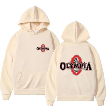 OLYMPIA-Sudadera con capucha para hombre y mujer, ropa deportiva informal de lana, estilo Harajuku, gimnasio Fitness