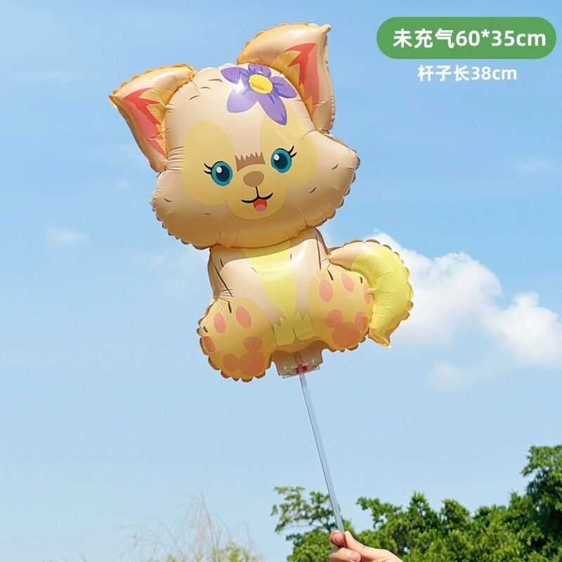 Διασημότητα δίχτυ για την επιστροφή στη σχολική σεζόν, κλιπ φωτισμού, σύρετε, μαργαρίτα, μπαλόνι, χαμογελαστό πρόσωπο, παιδικό παιχνίδι για να σπρώξετε το πάτωμα, 