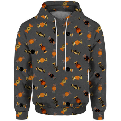 Fear Christmas Sweatshirt Bundeva Novo u majicama s kapuljačom i sweatshirts za muškarce bez kapuljače Noć vještica 2024. Ghost Candy Y2k Odjeća Muškarci