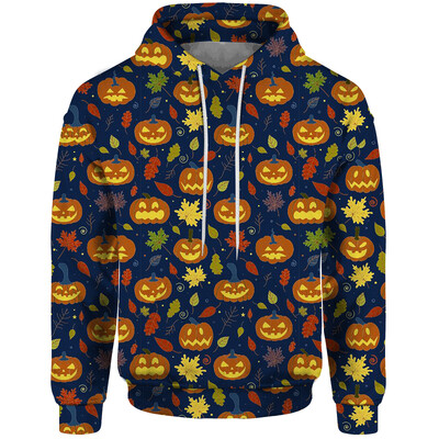 Fear Christmas Sweatshirt Bundeva Novo u majicama s kapuljačom i sweatshirts za muškarce bez kapuljače Noć vještica 2024. Ghost Candy Y2k Odjeća Muškarci