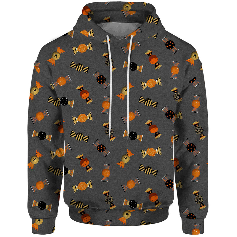 Fear Christmas Sweatshirt Bundeva Novo u majicama s kapuljačom i sweatshirts za muškarce bez kapuljače Noć vještica 2024. Ghost Candy Y2k Odjeća Muškarci