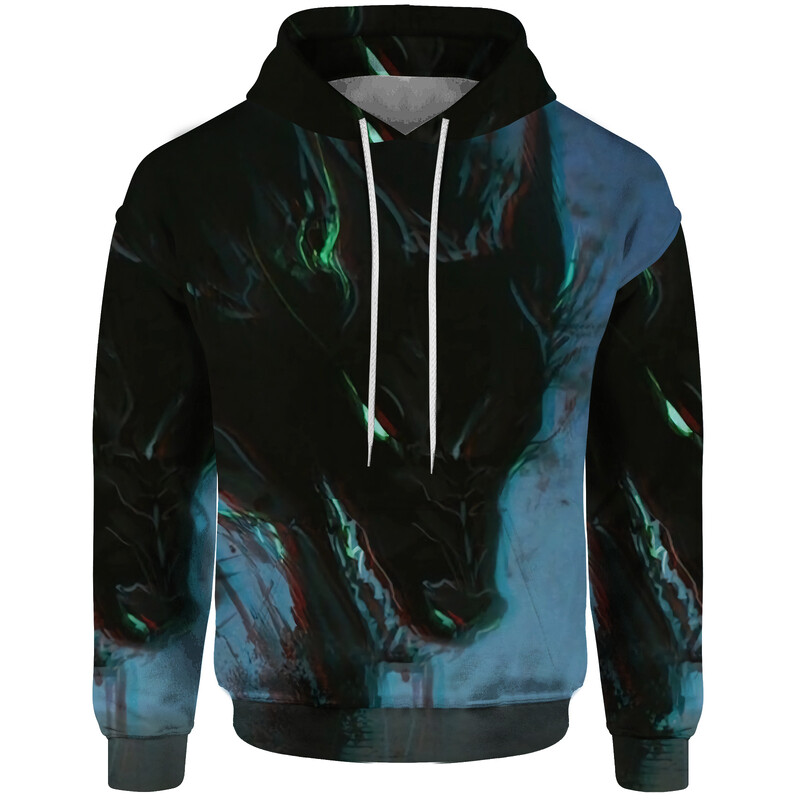 Wolf Sweatshirts za muškarce Cool Fugees 2024 New Style Dark Wind Novo u majicama s kapuljačom i sweatshirts 3D ispis Udobne i trendi