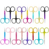 Uzacu šķērveida skropstu trimmeris sejas matu noņemšanai no nerūsējošā tērauda nagu kutikulas manikīra šķērveida skaistumkopšanas grima rīks