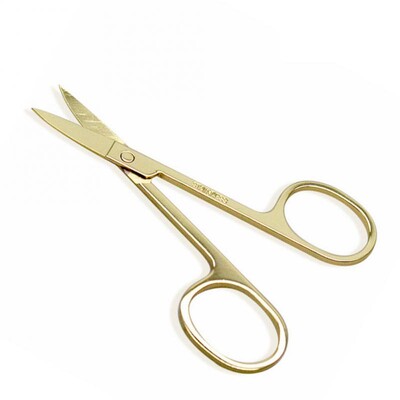 Uzacu šķērveida skropstu trimmeris sejas matu noņemšanai no nerūsējošā tērauda nagu kutikulas manikīra šķērveida skaistumkopšanas grima rīks