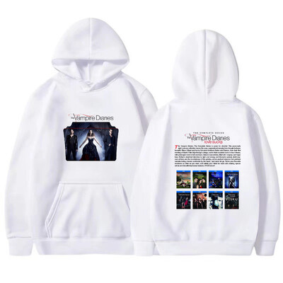 2024 Vampire Diaries Fashion Street Wear Y2k Hanorac Harajuku Casual Hanorac fleece Hanorac cu mânecă lungă Imprimat