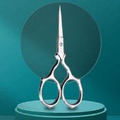 1/2Gb Retro šķēres aplauzums Izturīgs nerūsējošā tērauda izšuvums nagu šķēres purngals ragveida šķēres Skaistuma aplauzums šūšanas rīki