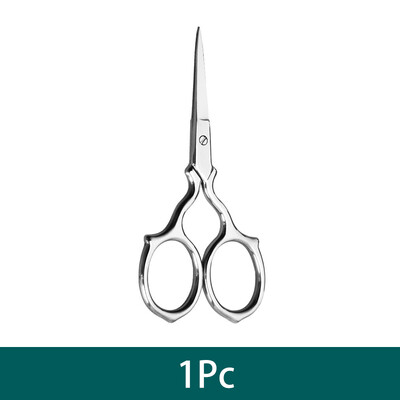 1/2Gb Retro šķēres aplauzums Izturīgs nerūsējošā tērauda izšuvums nagu šķēres purngals ragveida šķēres Skaistuma aplauzums šūšanas rīki