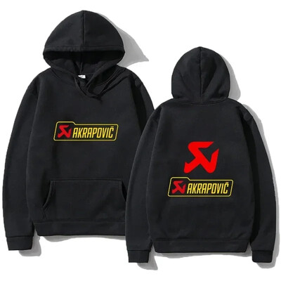 2024 Fashion Hoodies Ανδρικές εξάτμιση Πουλόβερ Akrapovic Oversized Casual Breathable Hoody γραφικά νεανικά ρούχα Streetwear S-4XL