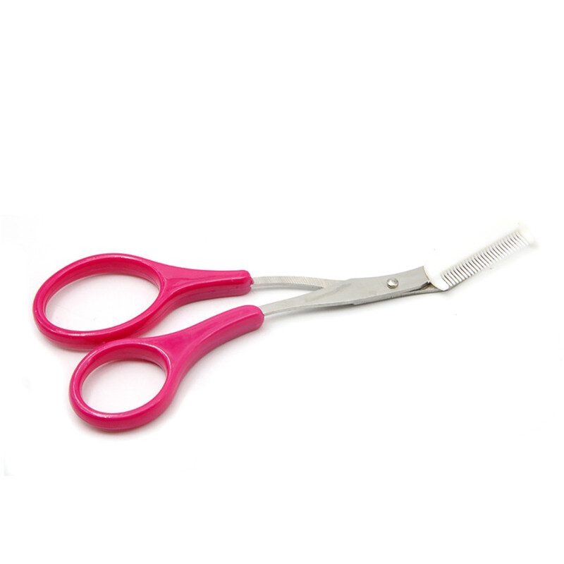 2/3/4SETS Antakių žirklės Profesionalios siuvimo žirklės Antakių formavimo įrankis Makiažo įrankiai Antakių skutimosi peilis