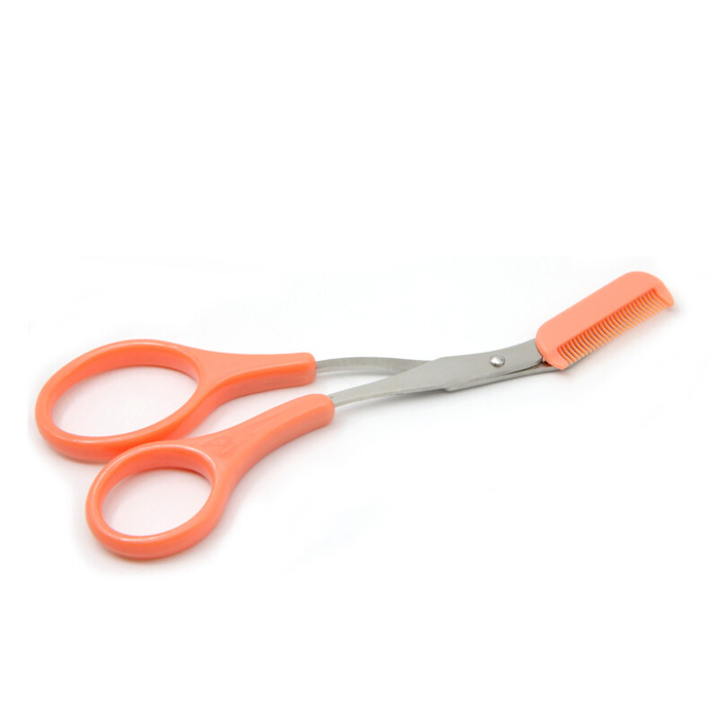 2/3/4SETS Antakių žirklės Profesionalios siuvimo žirklės Antakių formavimo įrankis Makiažo įrankiai Antakių skutimosi peilis