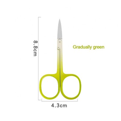 Lenktos galvos žirklės, kurias lengva naudoti, universalus įrankis, naujoviškas, būtinas laiką taupantis bestseleris, profesionali nagų žirklių nagų priežiūra