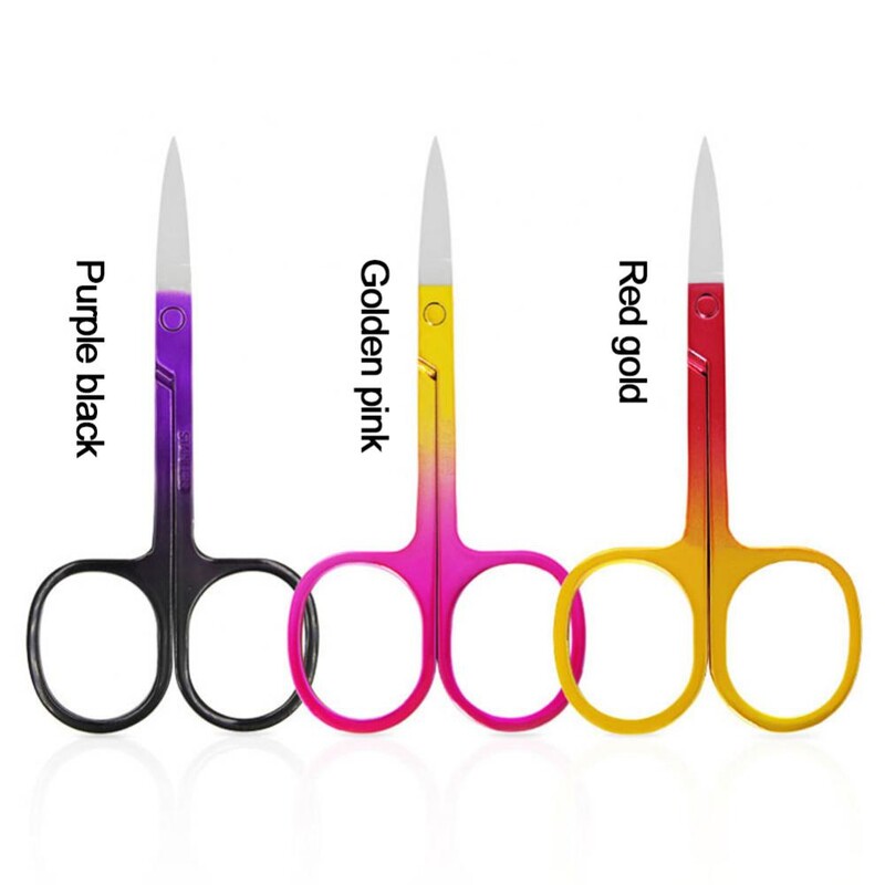 Lenktos galvos žirklės, kurias lengva naudoti, universalus įrankis, naujoviškas, būtinas laiką taupantis bestseleris, profesionali nagų žirklių nagų priežiūra