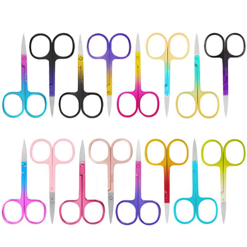 Lenktos galvos žirklės, kurias lengva naudoti, universalus įrankis, naujoviškas, būtinas laiką taupantis bestseleris, profesionali nagų žirklių nagų priežiūra