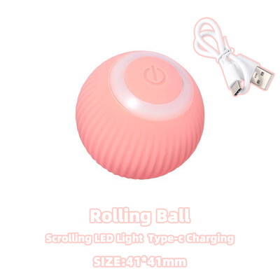 Inteliģenta interaktīva kaķu rotaļlieta Powerball 2.0 Kaķu rotaļlieta Viedā kaķa bumba mazina garlaicību Pret sakodienu Kluss pavadonis piesaista kaķus