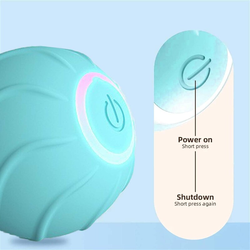 Inteliģenta interaktīva kaķu rotaļlieta Powerball 2.0 Kaķu rotaļlieta Viedā kaķa bumba mazina garlaicību Pret sakodienu Kluss pavadonis piesaista kaķus