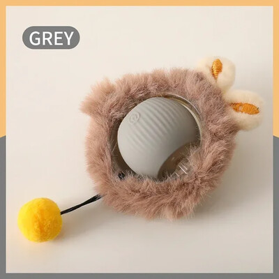 Jucării interactive pentru pisici Minge Auto Electric Rolling Ball Jucării pentru pisici/Pisici Animale de companie Teaser automat inteligent, reîncărcabil prin USB