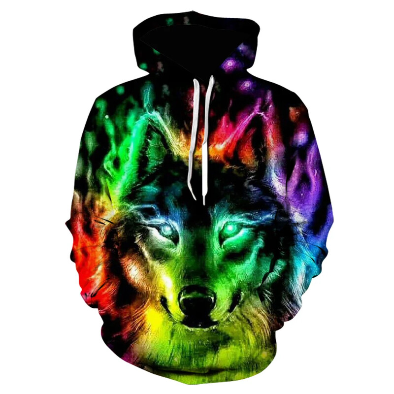 2023. gada jauni dzīvnieki, mīlīgi kaķu puloveri, sieviešu džemperi rudens garajām piedurknēm Harajuku kapuci, ielas apģērbs, 3D apdrukāti kapuci