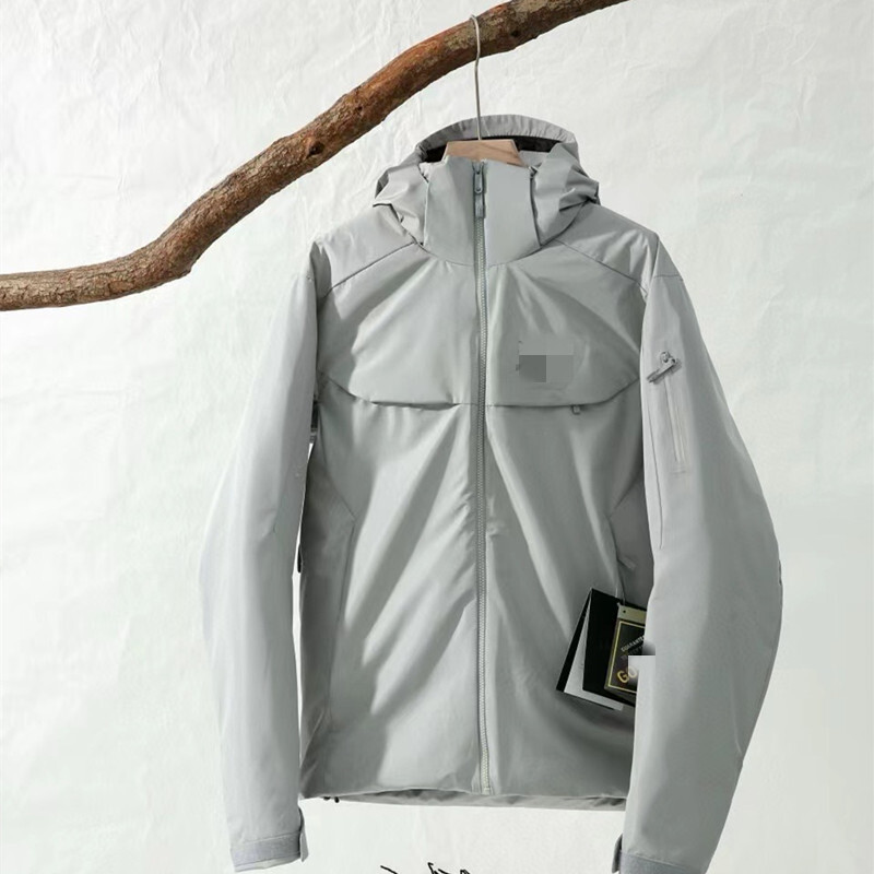 Jachetă de puf pentru cumpărături de legume Jachetă de scufundări Îmbrăcăminte de alpinism în aer liber Rezistă împotriva ploaiei, rezistentă la vânt, Jachetă caldă de schi