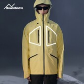 NuJune Ski Wear Costum pentru femei Design cu benzi reflectorizante 2023 Nou profesionist Impermeabil și rezistent la vânt Pantaloni de schi de nișă Charge