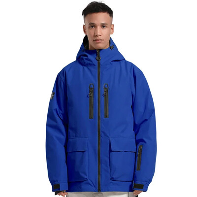 Pāris brīvas ziemas slēpošanas jakas 2025. gada jauni snovborda topi, sabiezināti silti slēpošanas apģērbi āra sporta jaka Ūdensizturīgi sniega mēteļi