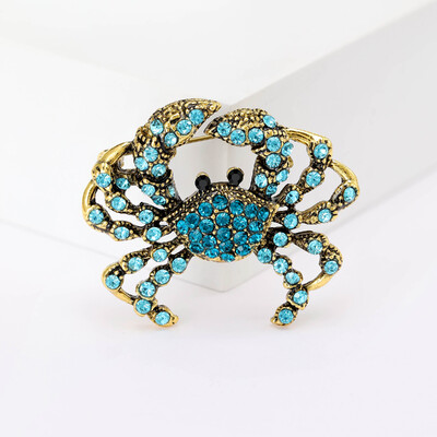 Beaut&Berry Cute Luxury Vintage jūras dzīvnieku saktas Unisex Daudzkrāsainas izvēles piespraudes Ikdienas ballīšu aksesuāri Dāvanas