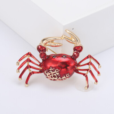 Beaut&Berry Cute Luxury Vintage jūras dzīvnieku saktas Unisex Daudzkrāsainas izvēles piespraudes Ikdienas ballīšu aksesuāri Dāvanas