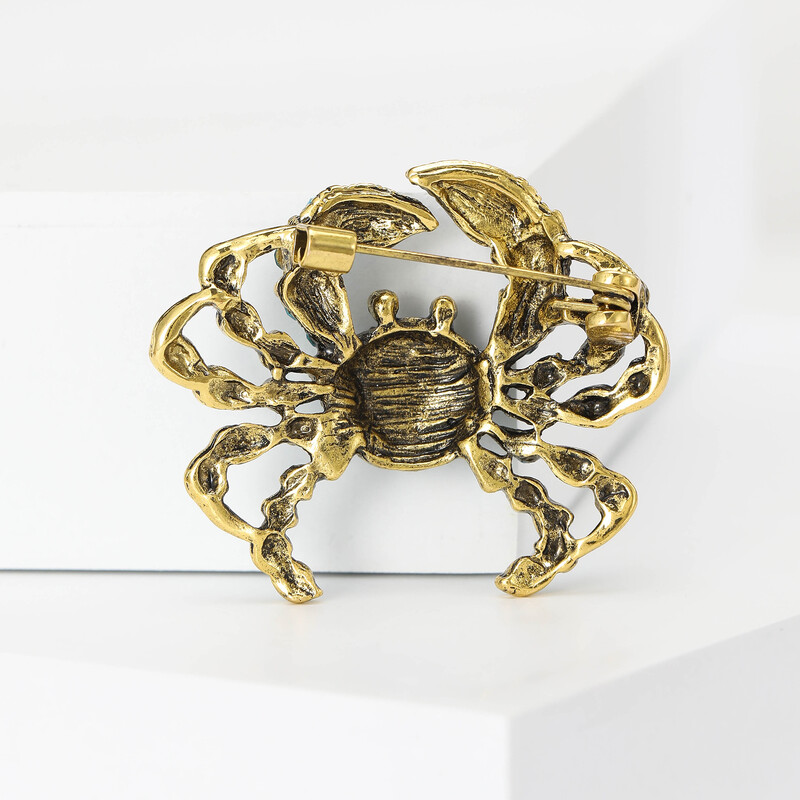 Beaut&Berry Cute Luxury Vintage jūras dzīvnieku saktas Unisex Daudzkrāsainas izvēles piespraudes Ikdienas ballīšu aksesuāri Dāvanas