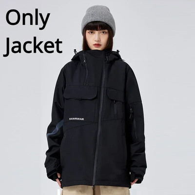 Nove zimske ženske jakne za skijanje na otvorenom iz 2025., muške majice za skijanje na daskanju, široke, prozračne, vodootporne, termo pamučne sportske kapute