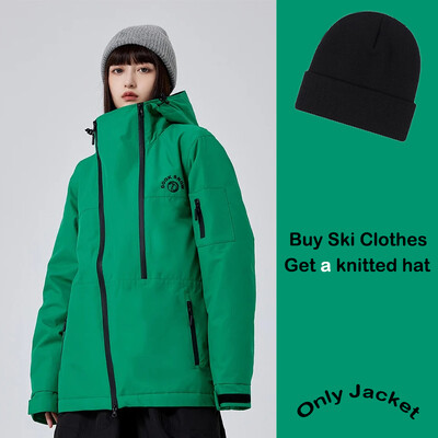 Jachetă de schi 2025, femei bărbați, jachetă de iarnă pentru zăpadă, sport, caldă, pentru schi, în aer liber, impermeabilă, rezistentă la vânt, îmbrăcăminte pentru snowboard nou, haine