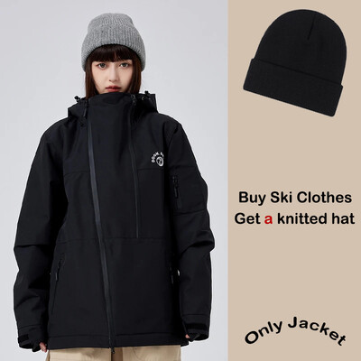 Jachetă de schi 2025, femei bărbați, jachetă de iarnă pentru zăpadă, sport, caldă, pentru schi, în aer liber, impermeabilă, rezistentă la vânt, îmbrăcăminte pentru snowboard nou, haine