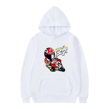 Есенно-зимен мъжки суичър с качулка GS Adventure Sports Casual Top Kevin Schwantz 34 1993 GP Нов мъжки суичър с качулка