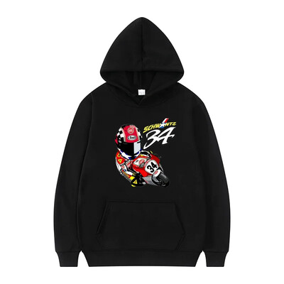 Sügis- ja talvine meeste kapuutsiga dressipluus GS Adventure Sports Casual Top Kevin Schwantz 34 1993 GP Uus meeste kapuutsiga dressipluus