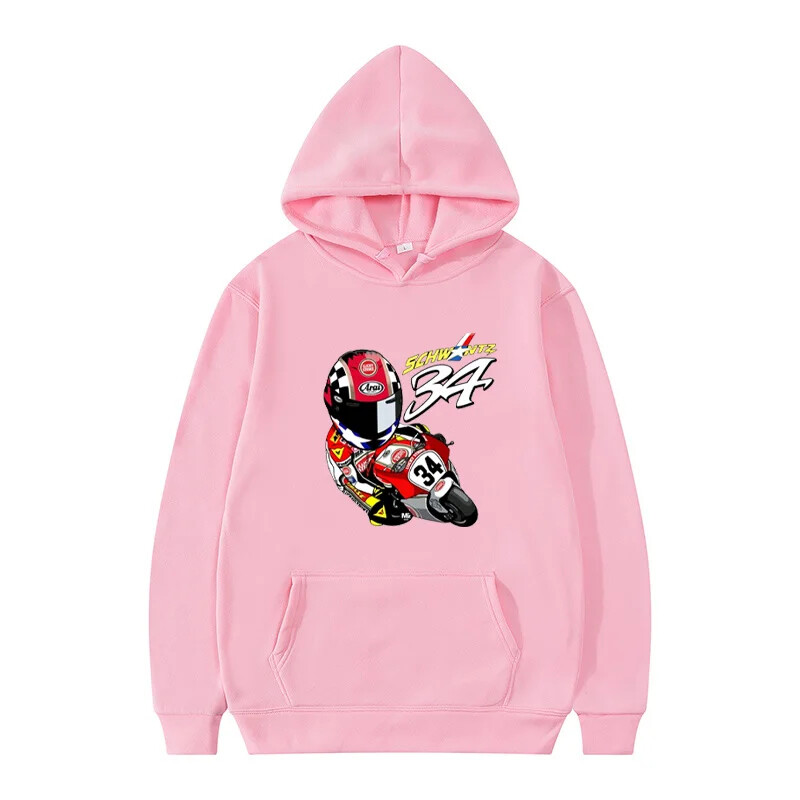 Rudens un ziemas vīriešu džemperis ar kapuci GS Adventure Sports ikdienas tops Kevin Schwantz 34 1993 GP Jauns vīriešu džemperis ar kapuci