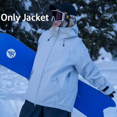 Zimske 3L vanjske ženske muške skijaške odjeće Gornji dijelovi 2025. Skijaške jakne Tople zadebljane vjetrootporne široke nove jakne za snowboarding