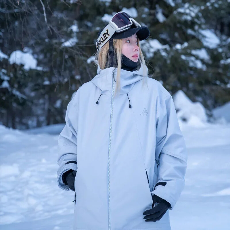 Zimske 3L vanjske ženske muške skijaške odjeće Gornji dijelovi 2025. Skijaške jakne Tople zadebljane vjetrootporne široke nove jakne za snowboarding