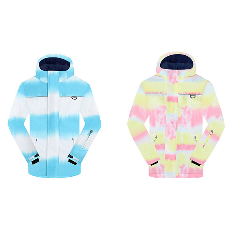 Dječje skijaške jakne za djevojčice, termootporne na vjetar, vanjske, otporne na hladnoću, gornja odjeća za snowboarding, kaputi, vodootporne skijaške jakne