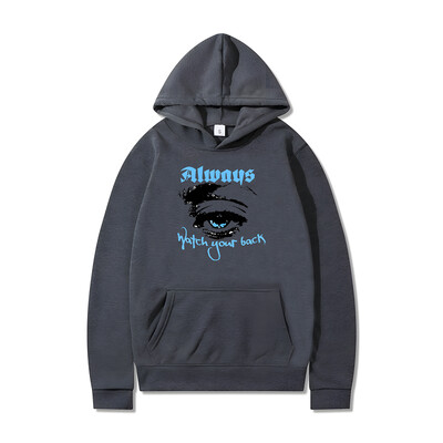 Ανδρική μπλούζα με στάμπα God's Eye Φθινοπωρινό Vintage Gothic με κουκούλα με λαιμόκοψη Μόδα Oversize Hoodies Fashion Casual αθλητική φόρμα