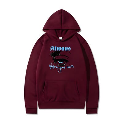 Ανδρική μπλούζα με στάμπα God's Eye Φθινοπωρινό Vintage Gothic με κουκούλα με λαιμόκοψη Μόδα Oversize Hoodies Fashion Casual αθλητική φόρμα