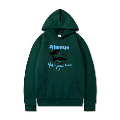 Ανδρική μπλούζα με στάμπα God's Eye Φθινοπωρινό Vintage Gothic με κουκούλα με λαιμόκοψη Μόδα Oversize Hoodies Fashion Casual αθλητική φόρμα