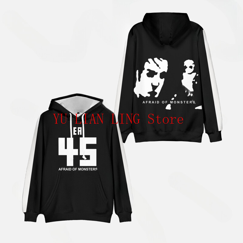 Afraid of Monsters 45 3D Print Prevelika ženska/muška majica s kapuljačom Streetwear Hip Hop pulover Jakna s kapuljačom Muška trenirka