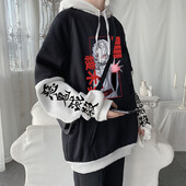 Demon Slayer Anime Hanorace Harajuku Kimetsu No Yaiba Rui Cool Manga Bărbați Streetwear Casual Oversized Bărbați Femei Iarna Hanorace