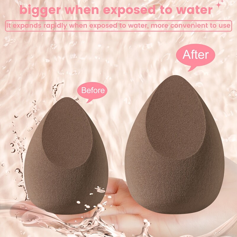 12 komada pudera u obliku trokuta za šminkanje lica za puder u prahu Mekana periva spužvica za podlogu za mokro suho šminkanje