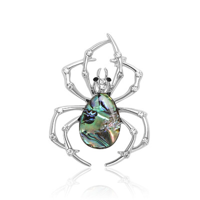 Naturaalsed Abalone Shell prossid naistele Unisex ristikheina lillega paabulinnu nõelad vabaaja aksessuaarid kingitused