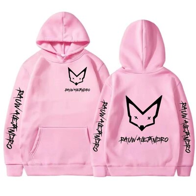 2024 Rauw Alejandro Hoodie Meeste ja naiste Harajuku Pullover Street Wear Unisex Sügis/Talvine pluusiga soe brändikampsun