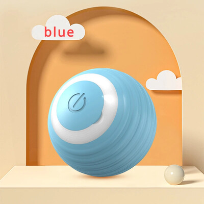 Jucării pentru pisici cu funcție de încărcare USB Lucruri pentru pisici Minge rotativă automată la 360° Accesorii pentru pisici Accesorii pentru animale de companie Jucărie