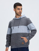 Muške jesenske ležerne majice s kapuljačom Pulover s uzicom Trenirka Trenirka s kapuljačom Ulična odjeća s kariranim jacquardom