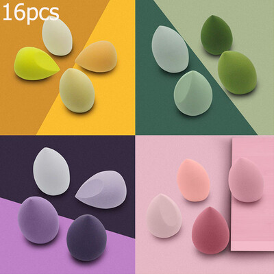 4Pc Beauty Egg Makeup Blender Kozmetička Puff Makeup Spužva Jastučić Puder Spužvica Alat za uljepšavanje Ženski pribor za šminkanje