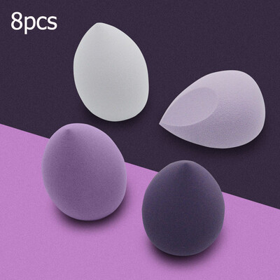 4Pc Beauty Egg Makeup Blender Kozmetička Puff Makeup Spužva Jastučić Puder Spužvica Alat za uljepšavanje Ženski pribor za šminkanje