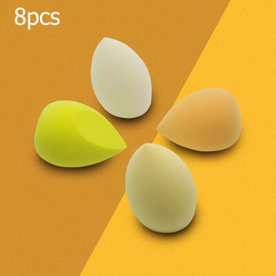 4Pc Beauty Egg Makeup Blender Kozmetička Puff Makeup Spužva Jastučić Puder Spužvica Alat za uljepšavanje Ženski pribor za šminkanje
